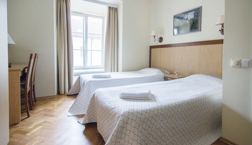 Habitación con 1 cama doble o 2 individuales