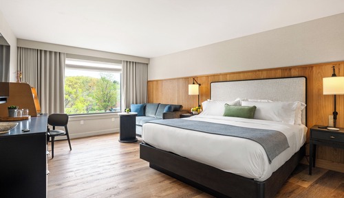 Habitación Deluxe, 1 cama de matrimonio grande, vistas a la ciudad (Deluxe King)