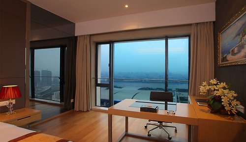 Habitación superior, 1 cama de matrimonio grande, vistas al río