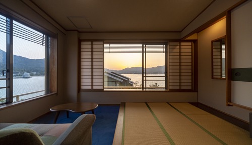Habitación tradicional, no fumadores, vistas al mar (Two adjacent Japanese Style)