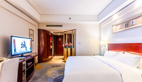 Habitación superior, 1 cama de matrimonio grande