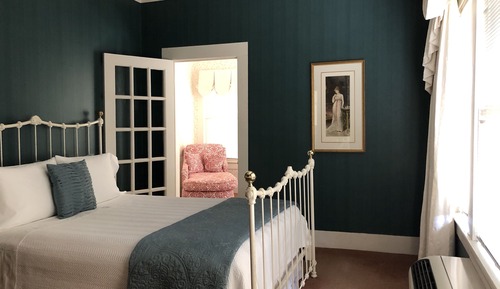 Suite romántica, 1 cama de matrimonio, vistas al jardín