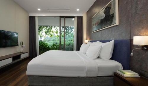 Habitación Deluxe, 1 cama de matrimonio grande (Sky, Free Foot Massage & Jjimjilbang)
