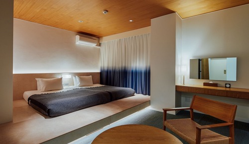 Habitación Deluxe, 2 camas individuales (Private Bathroom, King or Twin)