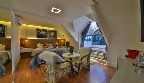 Habitación de lujo doble, bañera de hidromasaje