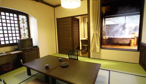 Habitación tradicional (Japanese Style, Open Air Bath)