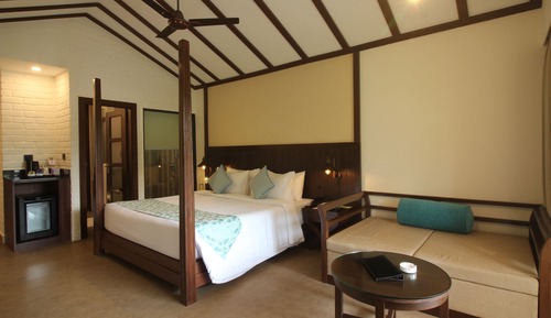 Habitación Deluxe doble, en la zona del patio