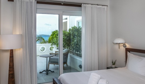 Habitación individual Premium, 1 cama de matrimonio, vistas al mar