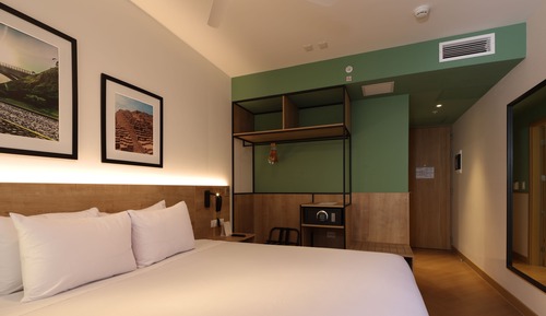 Habitación tradicional, 1 cama de matrimonio grande