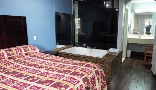 Habitación, 1 cama de matrimonio grande, no fumadores, bañera de hidromasaje