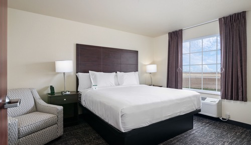 Suite, 1 cama de matrimonio grande con sofá cama, no fumadores (Ext. Stay, Audible/Visual Alert)