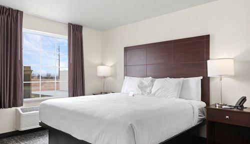 Suite, 1 cama de matrimonio grande con sofá cama, no fumadores (Extended Stay)