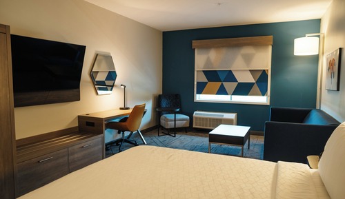 Suite estudio, 1 cama de matrimonio grande con sofá cama