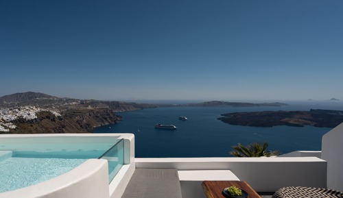 Rocca Deluxe with Caldera View and Outdoor Hot Tub