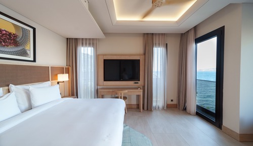 Suite ejecutiva, 1 cama de matrimonio grande, vistas al mar