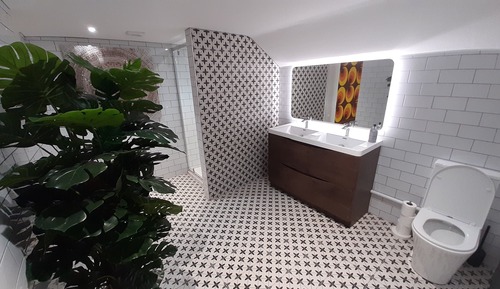 Estudio Deluxe, baño privado (Retro Studio)