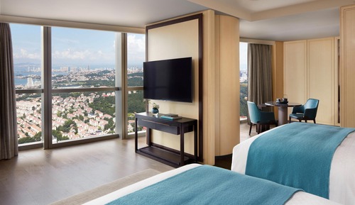 Habitación Grand, 2 camas individuales, vistas a la ciudad (Grand Deluxe)