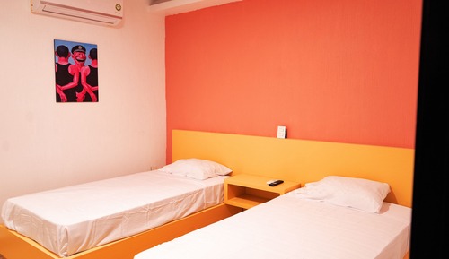 Habitación superior con 2 camas individuales, 2 camas individuales