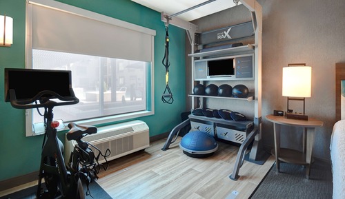 Estudio, 1 cama de matrimonio grande, no fumadores (Fitness)