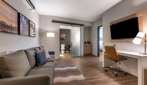 Suite, 1 cama de matrimonio grande con sofá cama, no fumadores