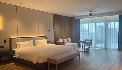 Habitación, 1 cama de matrimonio grande, accesible para personas con discapacidad
