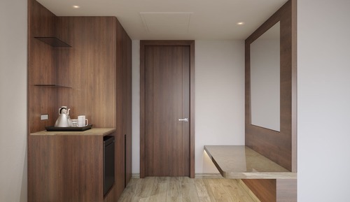 Habitación superior, vistas al jardín