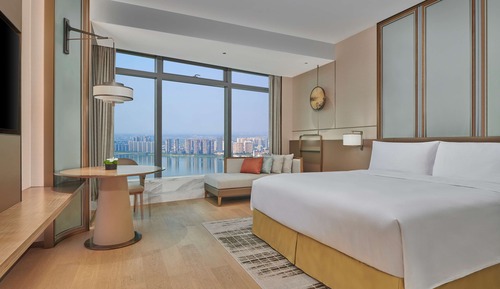 Habitación ejecutiva, 1 cama de matrimonio grande, vistas al río