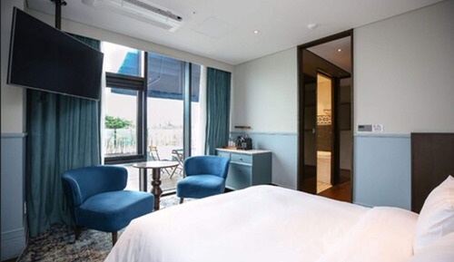 Habitación Signature, 1 cama de matrimonio grande, terraza, vistas al parque