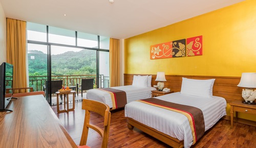 Habitación Deluxe, vistas a la piscina