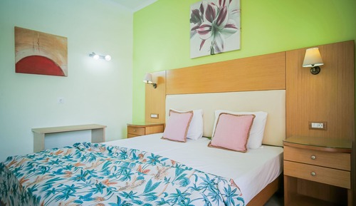 Habitación básica con 1 cama doble o 2 individuales
