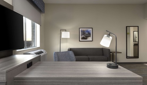 Estudio, 1 cama de matrimonio grande, no fumadores, frigorífico y microondas (Wet bar)