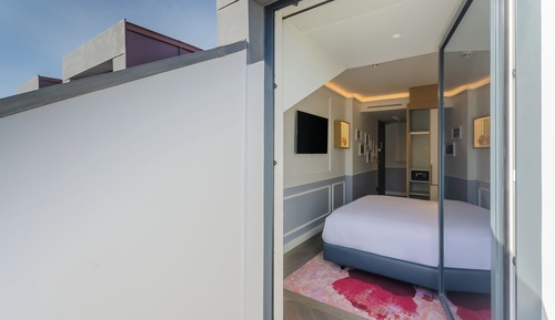 Habitación Deluxe, 1 cama de matrimonio grande, balcón