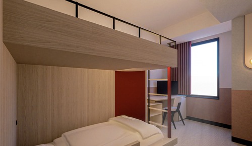 Habitación doble, no fumadores (Loft Bed)