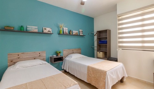 Apartamento superior, 2 habitaciones, no fumadores, acceso a la piscina