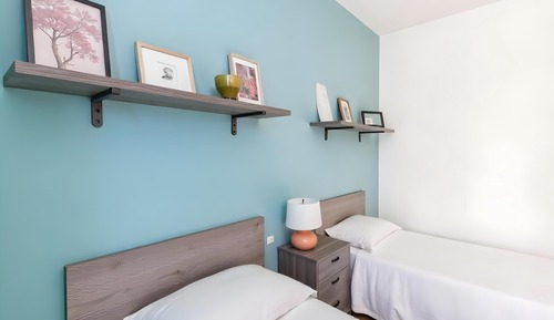 Apartamento familiar, 2 habitaciones, no fumadores, acceso a la piscina