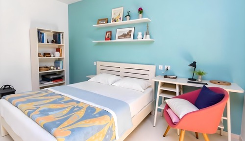 Apartamento clásico, 2 habitaciones, no fumadores, acceso a la piscina