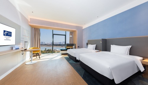 Habitación estándar, 2 camas individuales, vistas al río