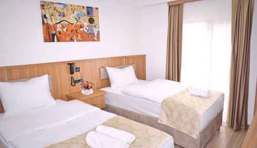 Habitación estándar con 1 cama doble o 2 individuales