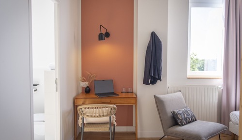 Habitación con 1 cama doble o 2 individuales