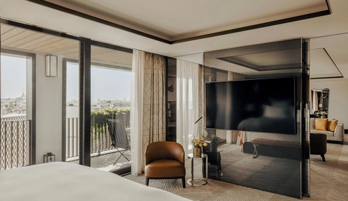 Suite ejecutiva, terraza