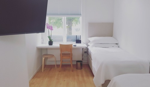 Habitación clásica con 2 camas individuales