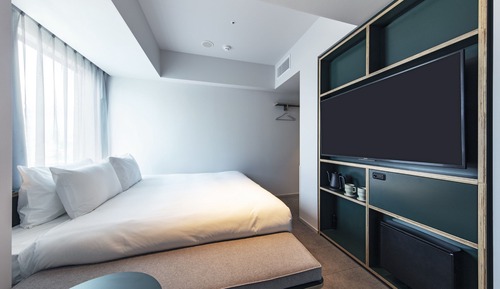 Habitación, no fumadores (Large Corner King, upto 2adult 1child)
