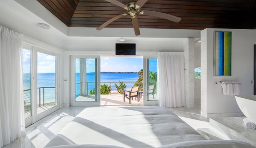 Villa de lujo, 1 habitación, piscina privada, frente al mar