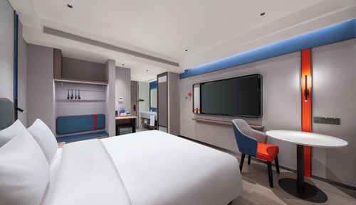Habitación estándar, 1 cama de matrimonio grande (High Floor)