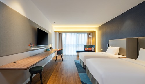 Habitación estándar, 2 camas individuales, vistas a la ciudad