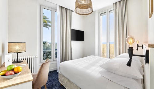 Habitación doble, vistas al mar
