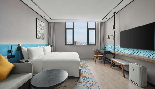 Habitación básica, 1 cama de matrimonio grande, accesible para personas con discapacidad