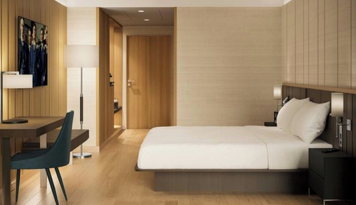 Habitación, 1 cama de matrimonio grande, vistas a la ciudad