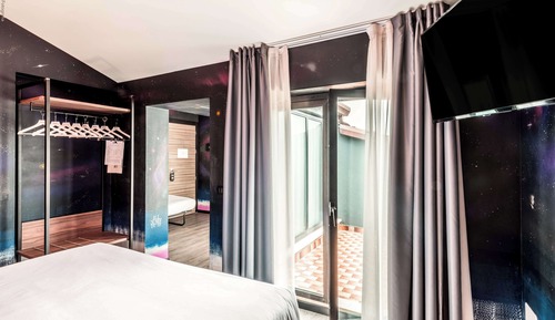Habitación junior, 1 cama de matrimonio (Suite)