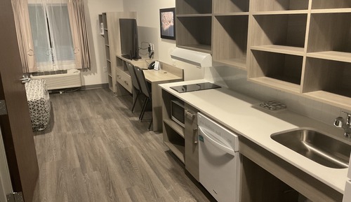 Habitación estándar, 1 cama de matrimonio, no fumadores (Roll-In Shower)